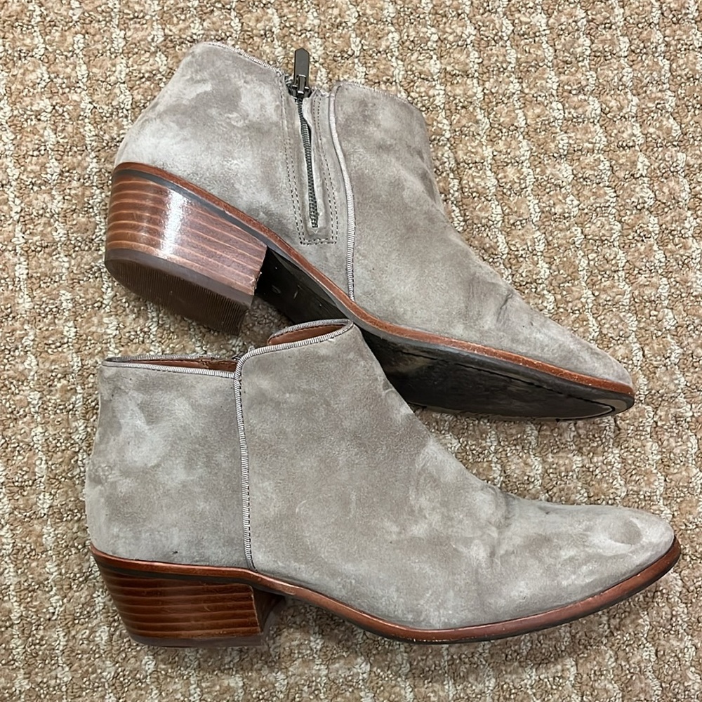 Sam Edelman | Suede Booties - Picture 6 of 10